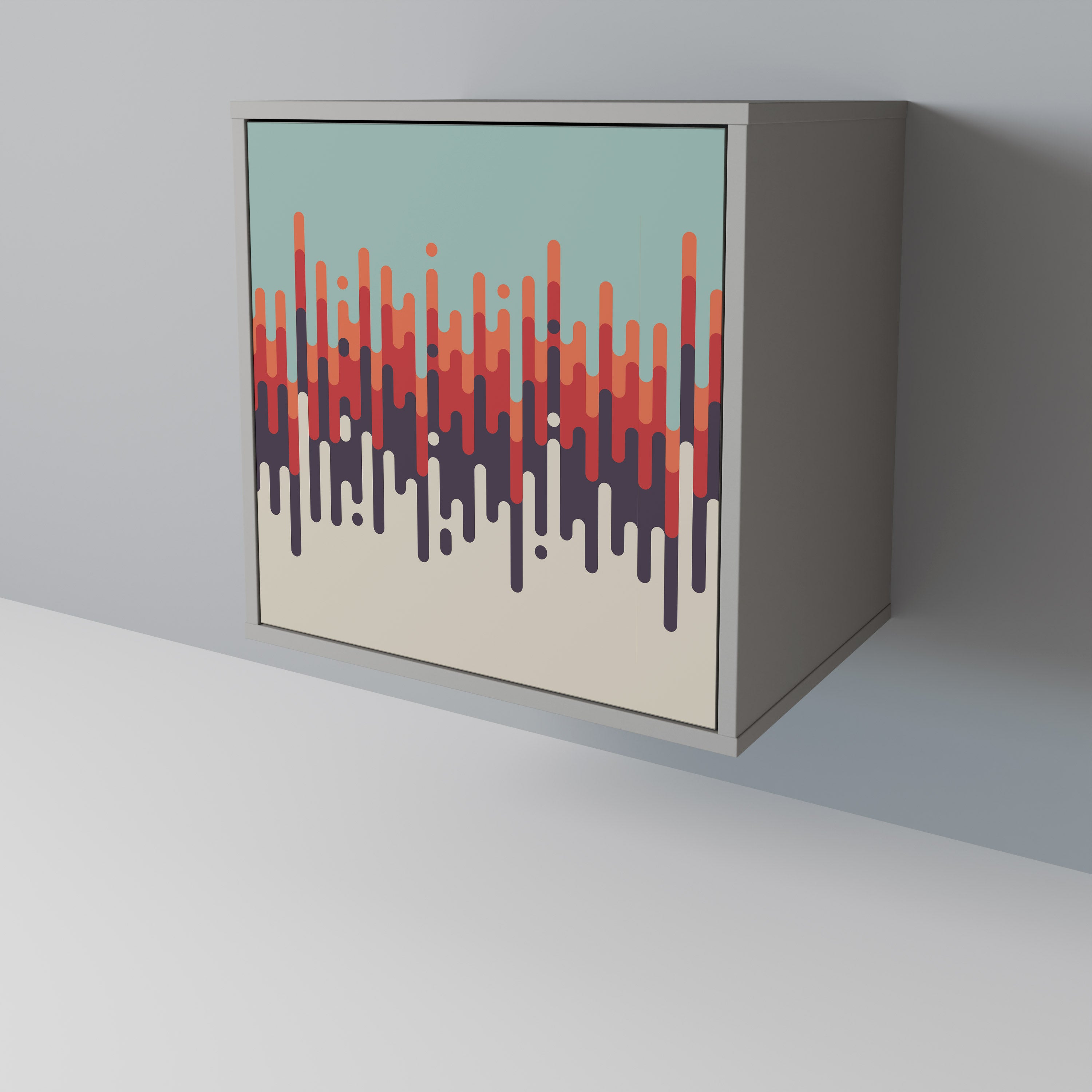 CHROMA CONTOURS 1-Door Sideboard