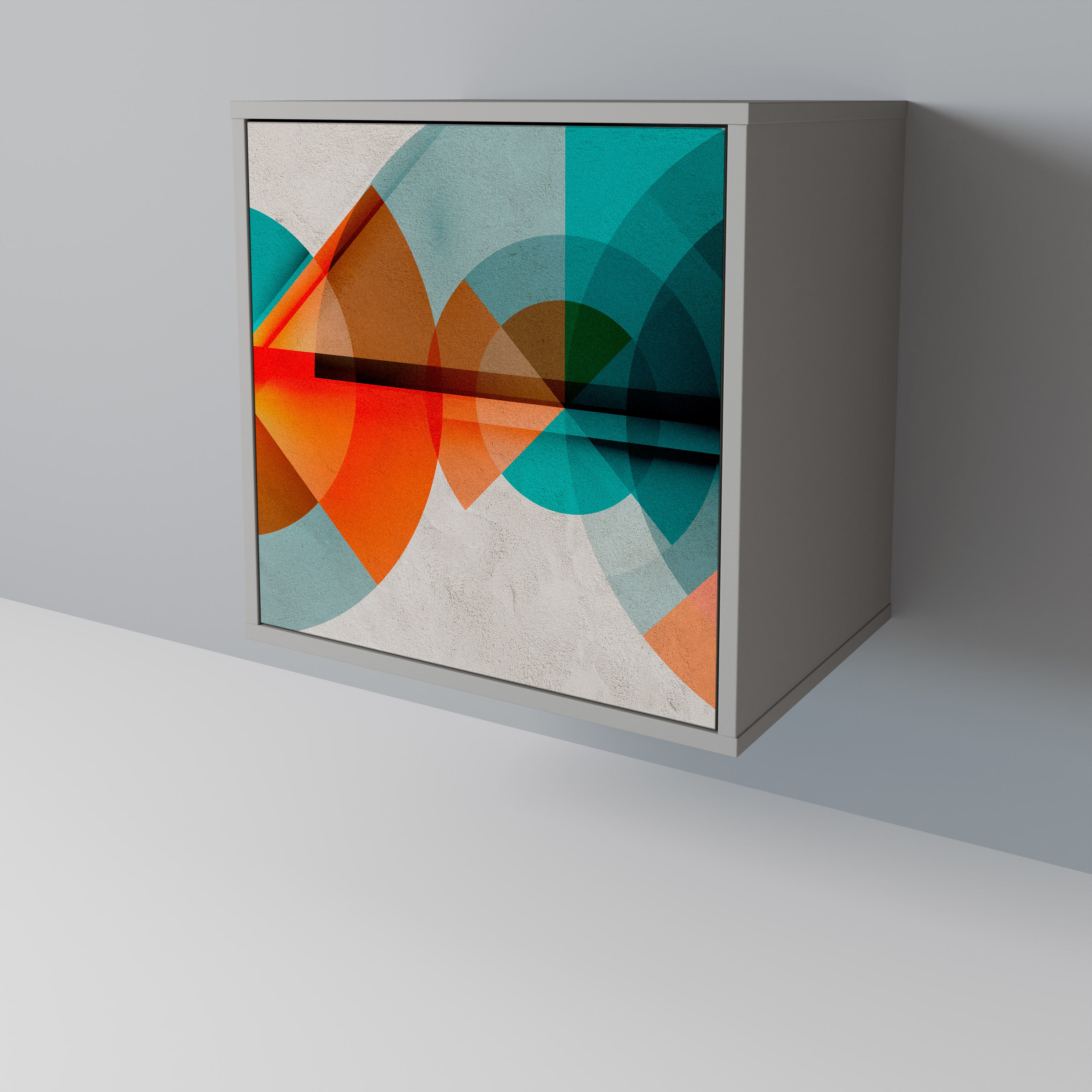 CIRCULAR RHAPSODY 1-Door Sideboard