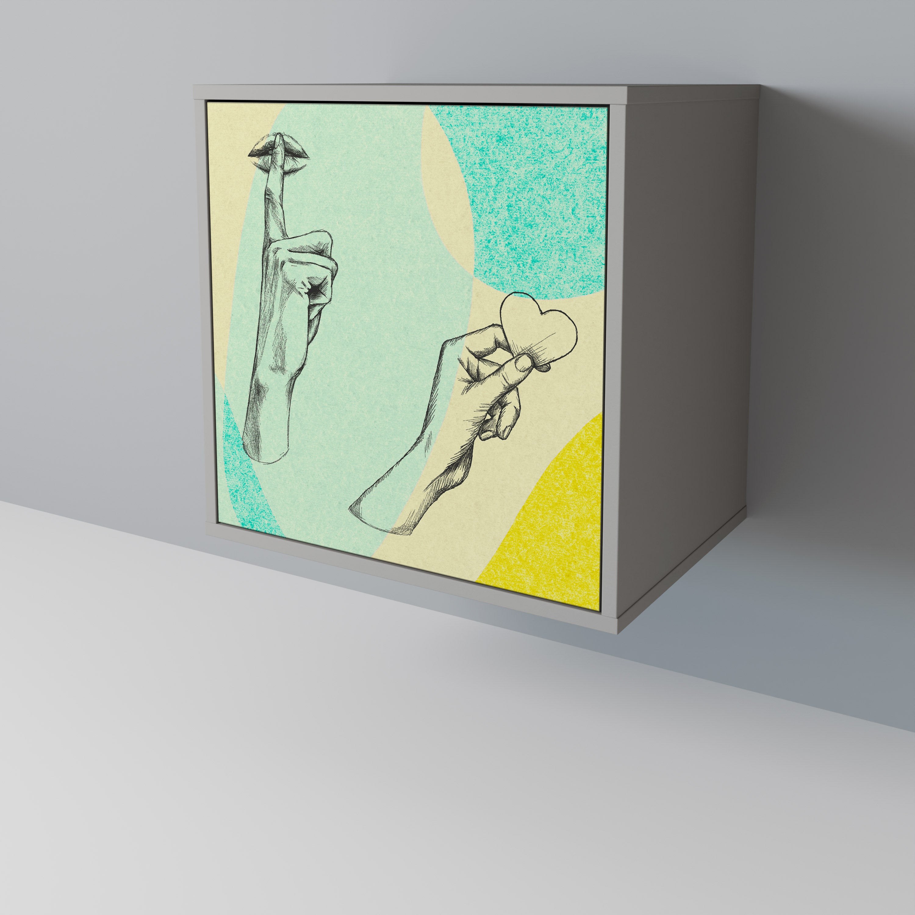 BODY LANGUAGE 1-Door Sideboard