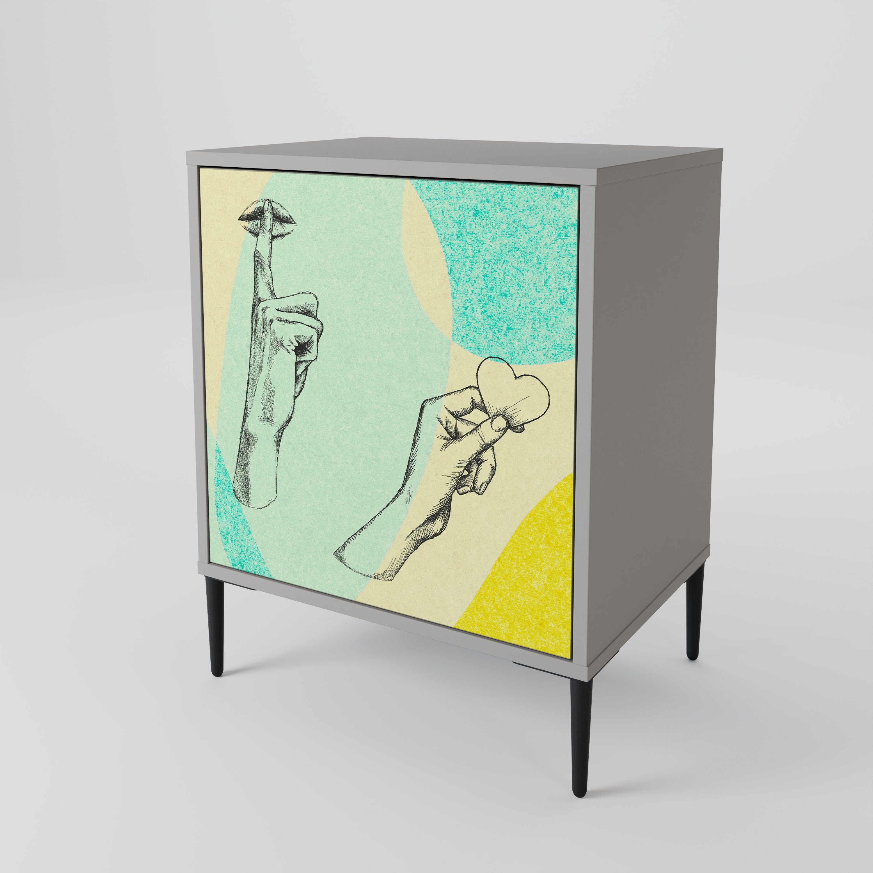 BODY LANGUAGE 1-Door Sideboard