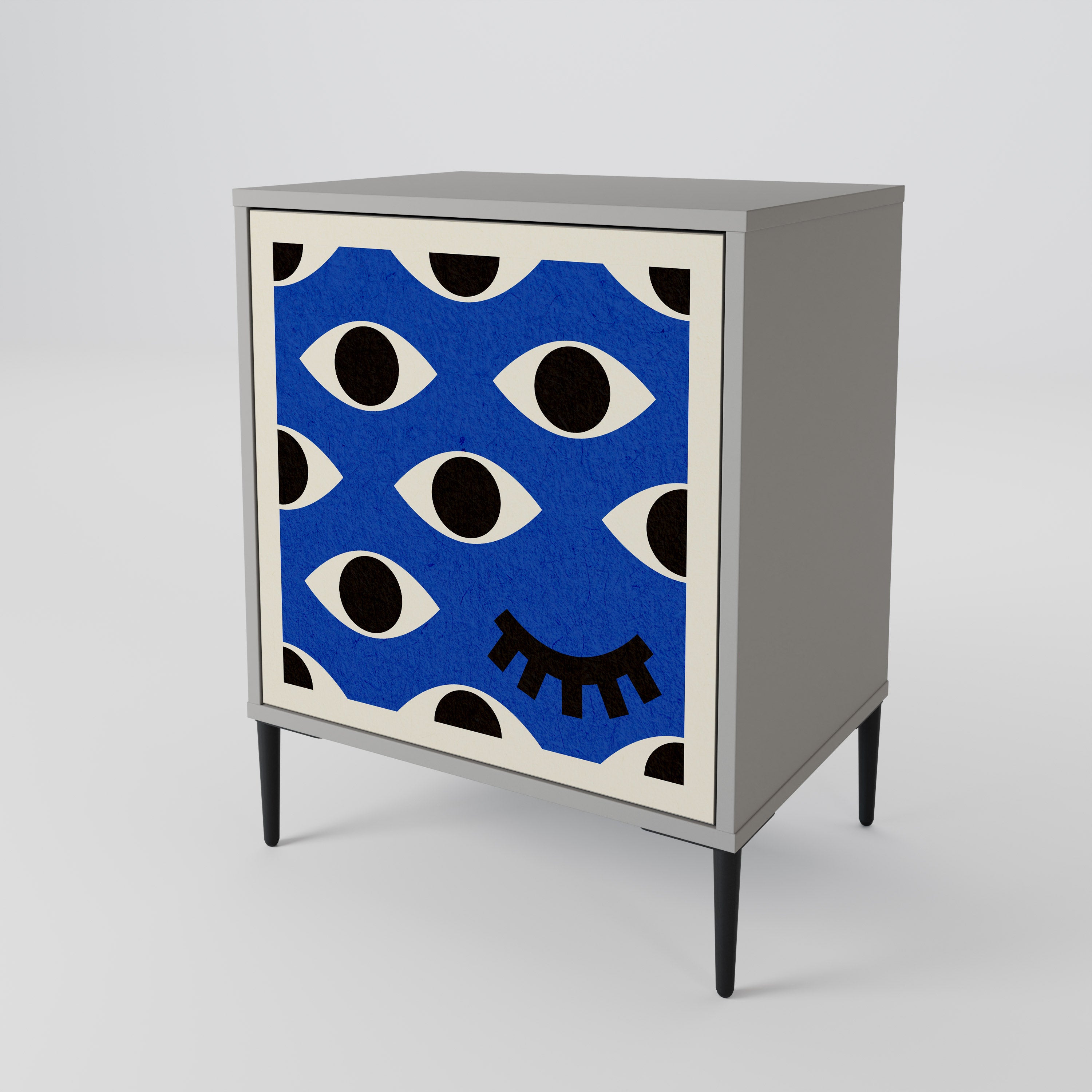 GEOMETRIC EYES 1-Door Sideboard