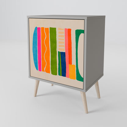 GEOMETRIC SHINE 1-Door Sideboard