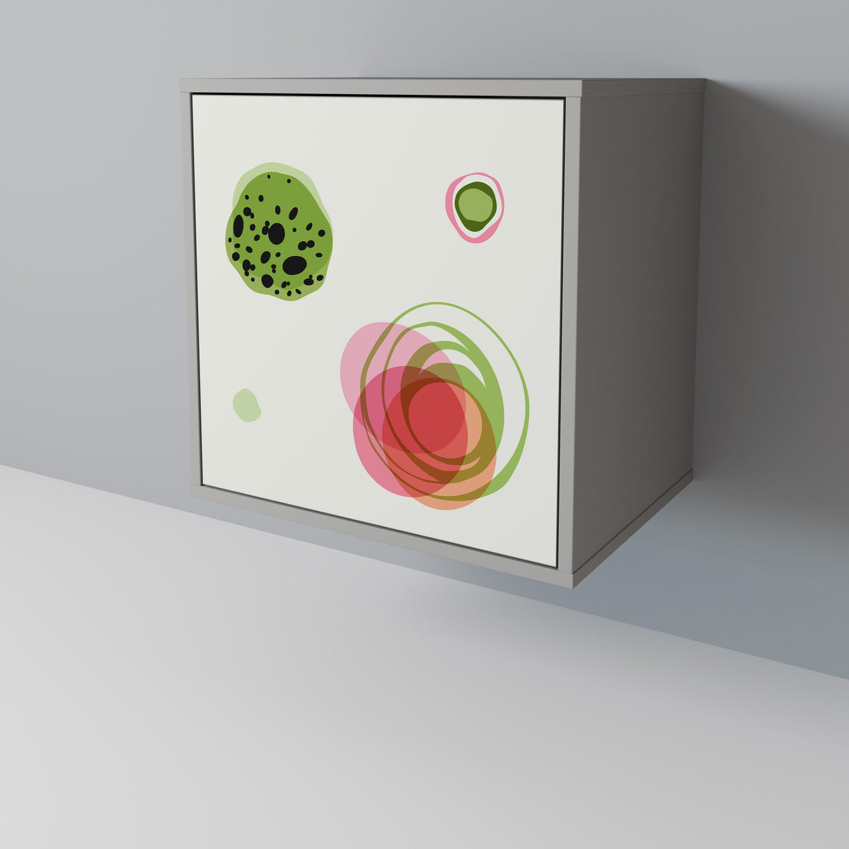 COLORFUL COSMOS 1-Door Sideboard