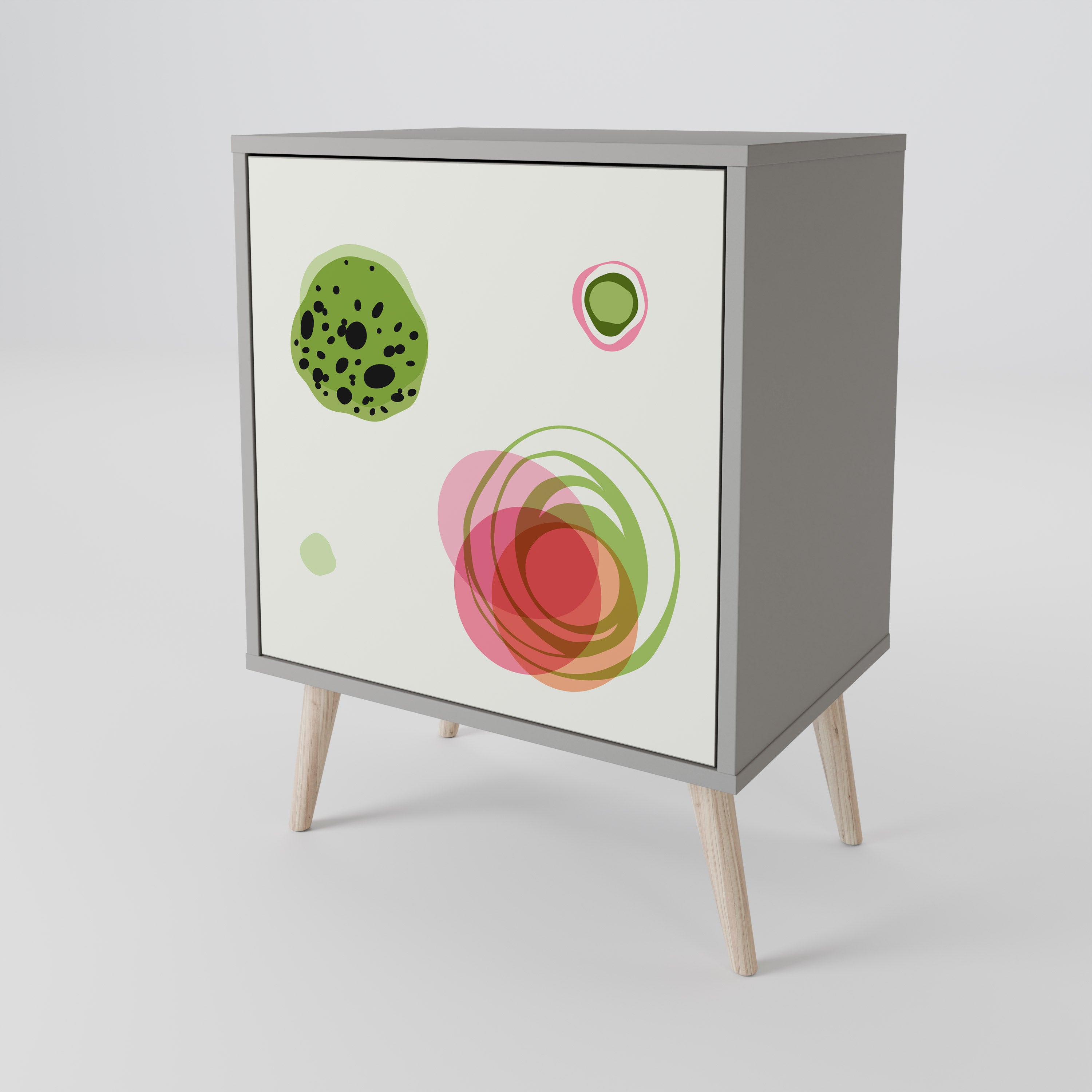COLORFUL COSMOS 1-Door Sideboard