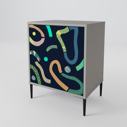 CONTRAST DANCE 1-Door Sideboard