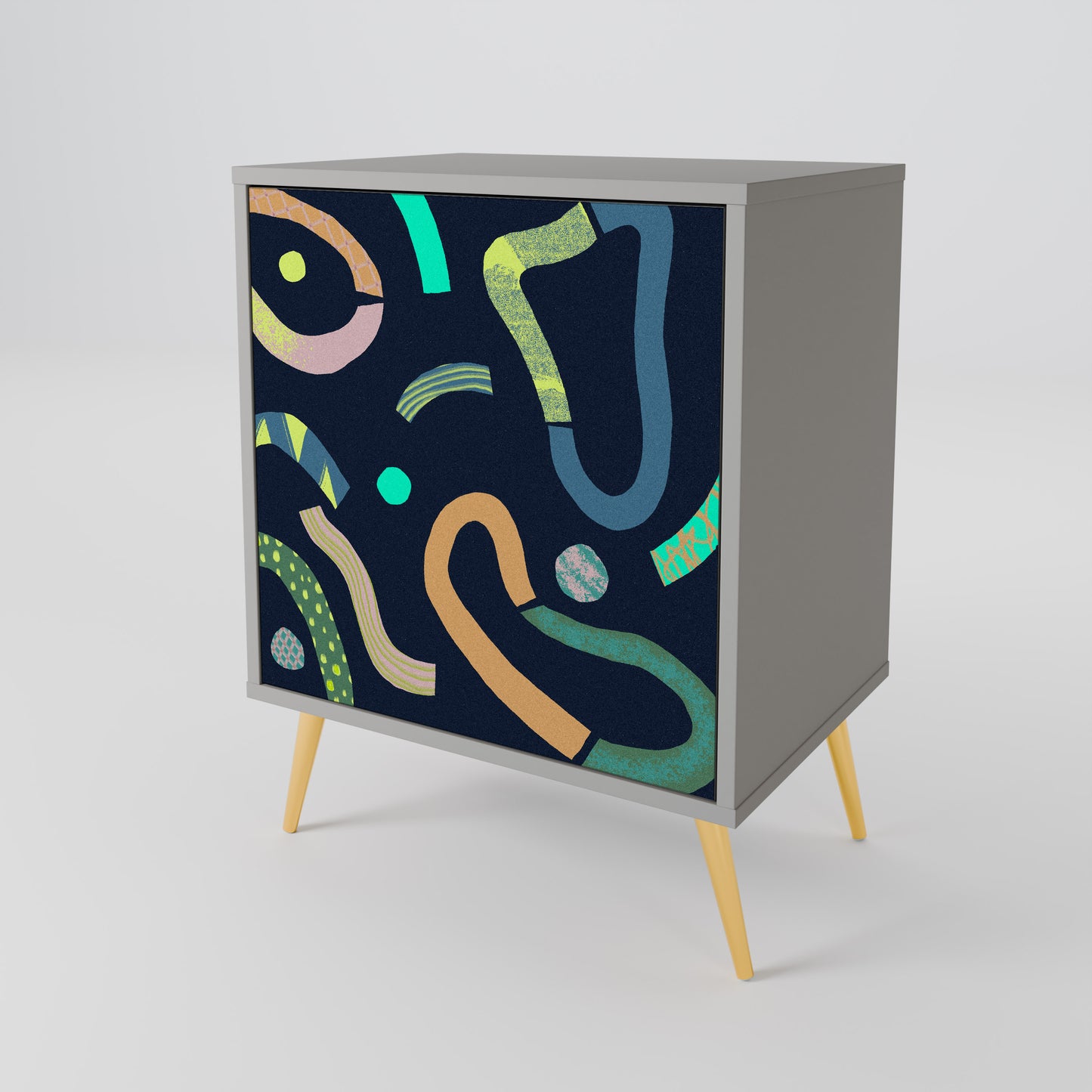 CONTRAST DANCE 1-Door Sideboard