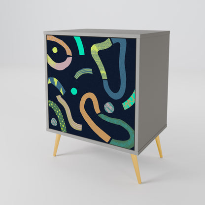 CONTRAST DANCE 1-Door Sideboard