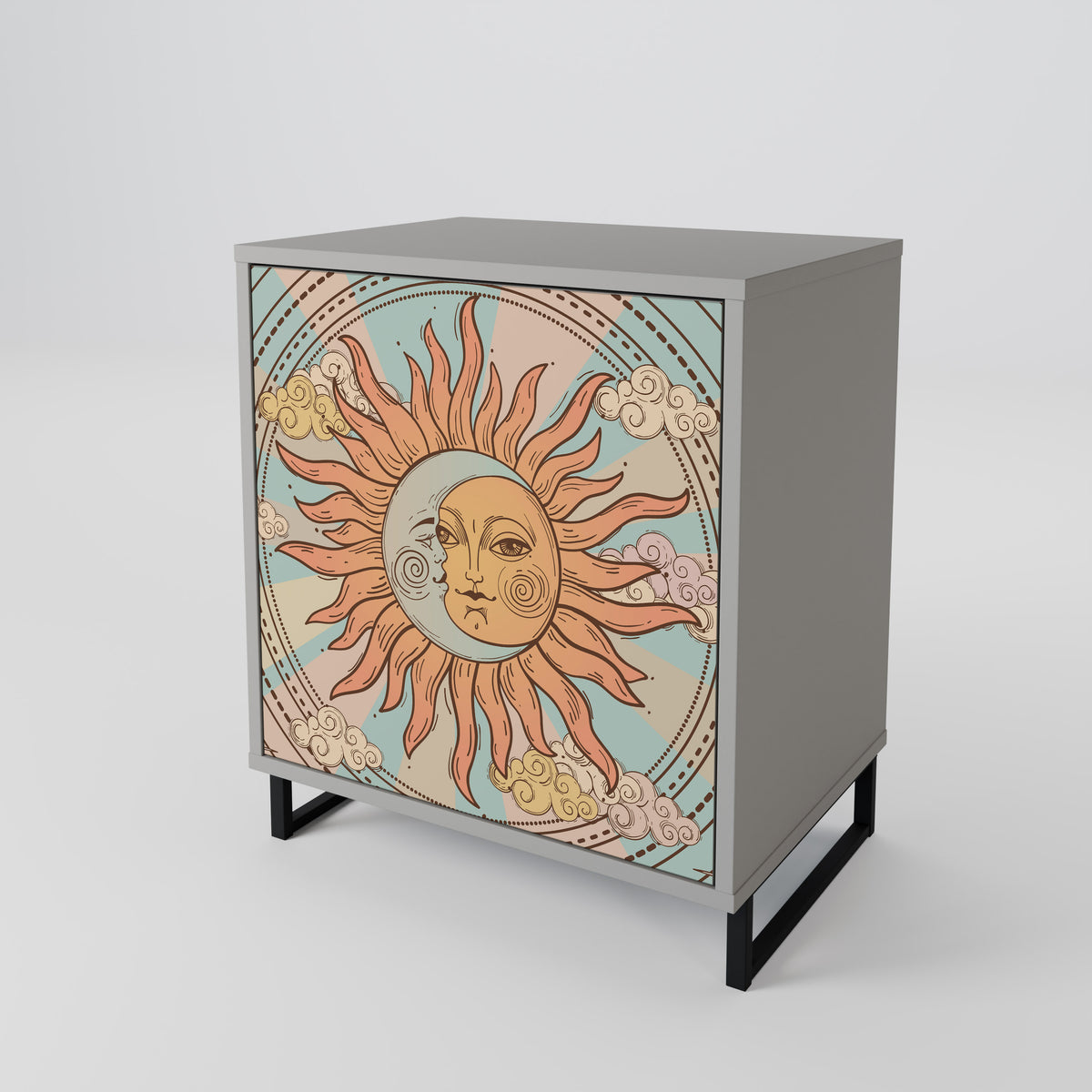 MYSTICAL STRUCTURE 1-Door Sideboard