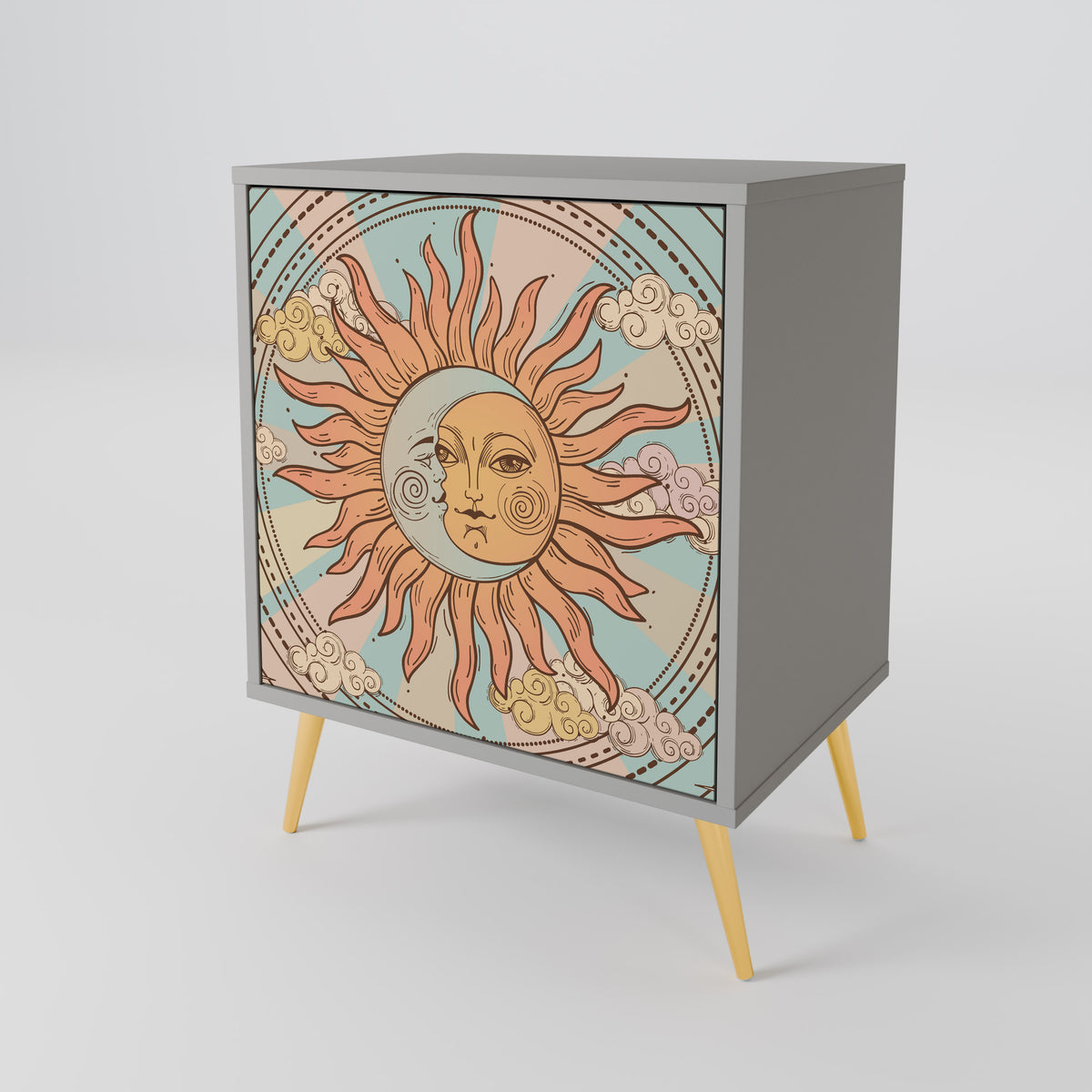 MYSTICAL STRUCTURE 1-Door Sideboard