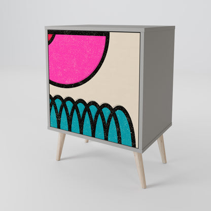 GEOMETRIC RHAPSODY 1-Door Sideboard