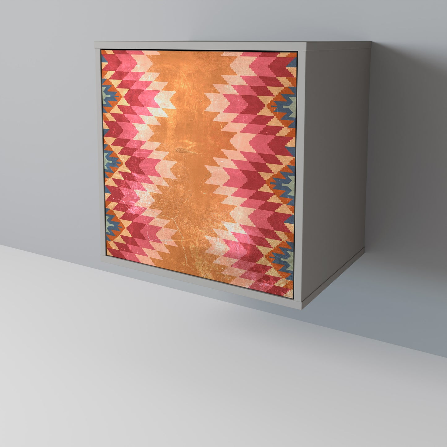 INDIAN FOLK 1-Door Sideboard