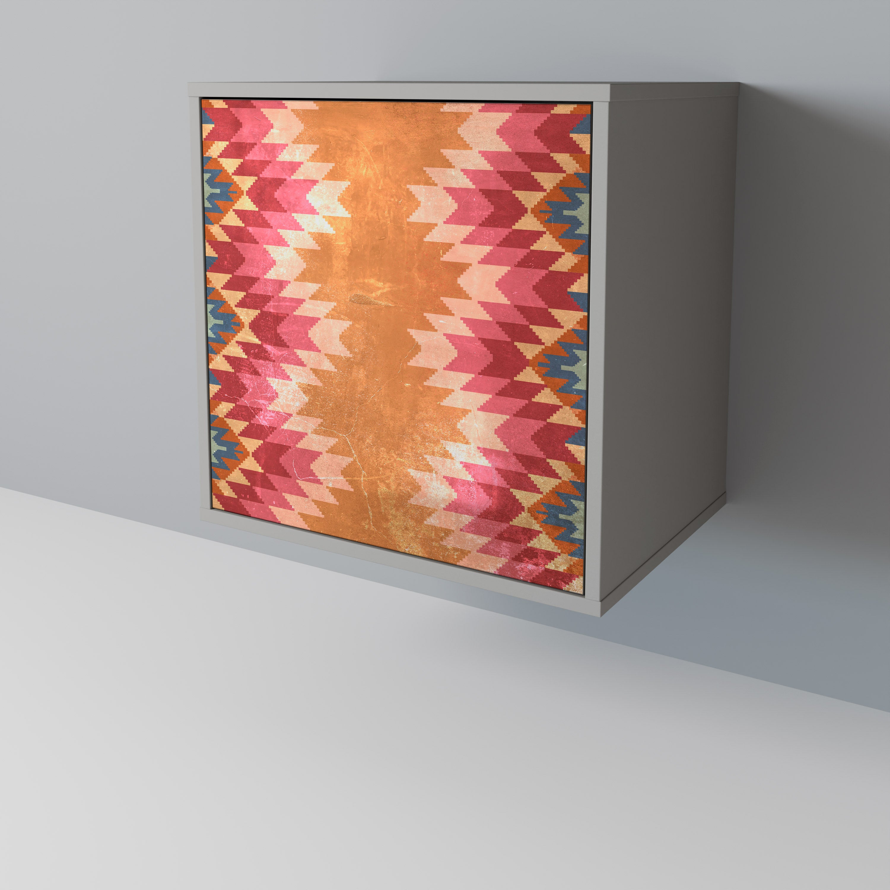 INDIAN FOLK 1-Door Sideboard