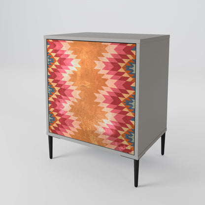 INDIAN FOLK 1-Door Sideboard