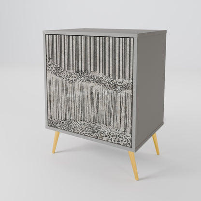 GRAIN LINES 1-Door Sideboard