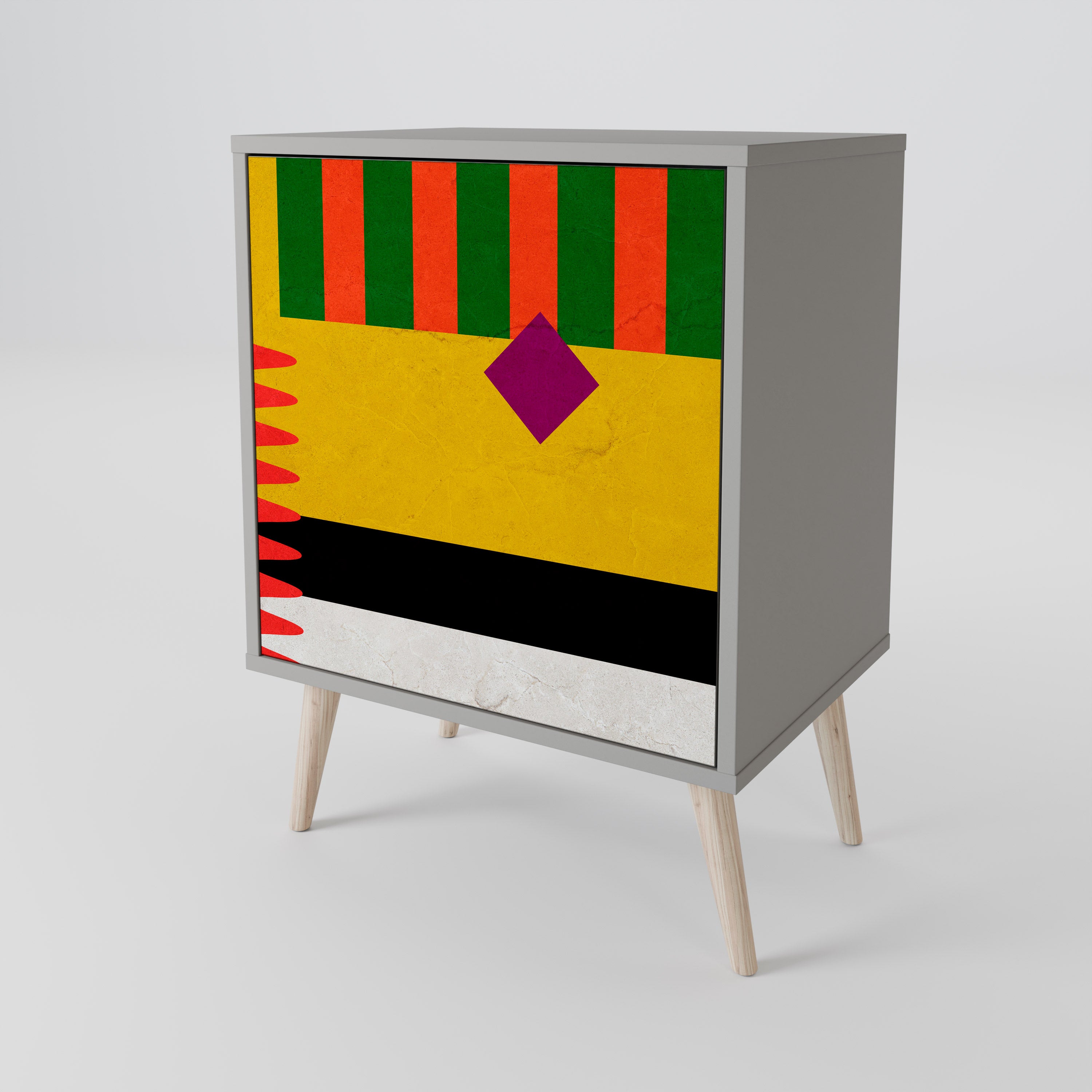 VIVID ART 1-Door Sideboard