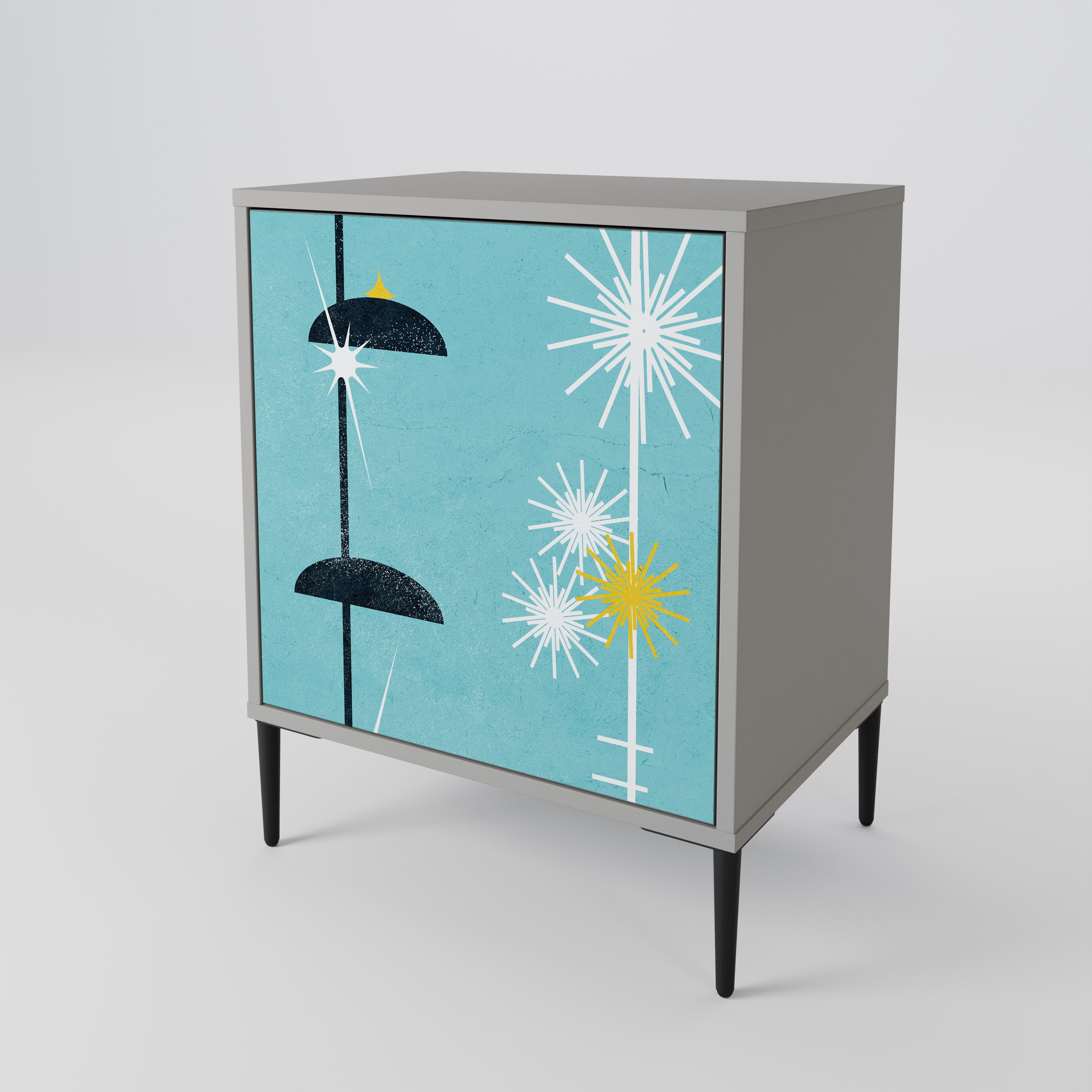 PATHS TO HAPPINESS 1-Door Sideboard