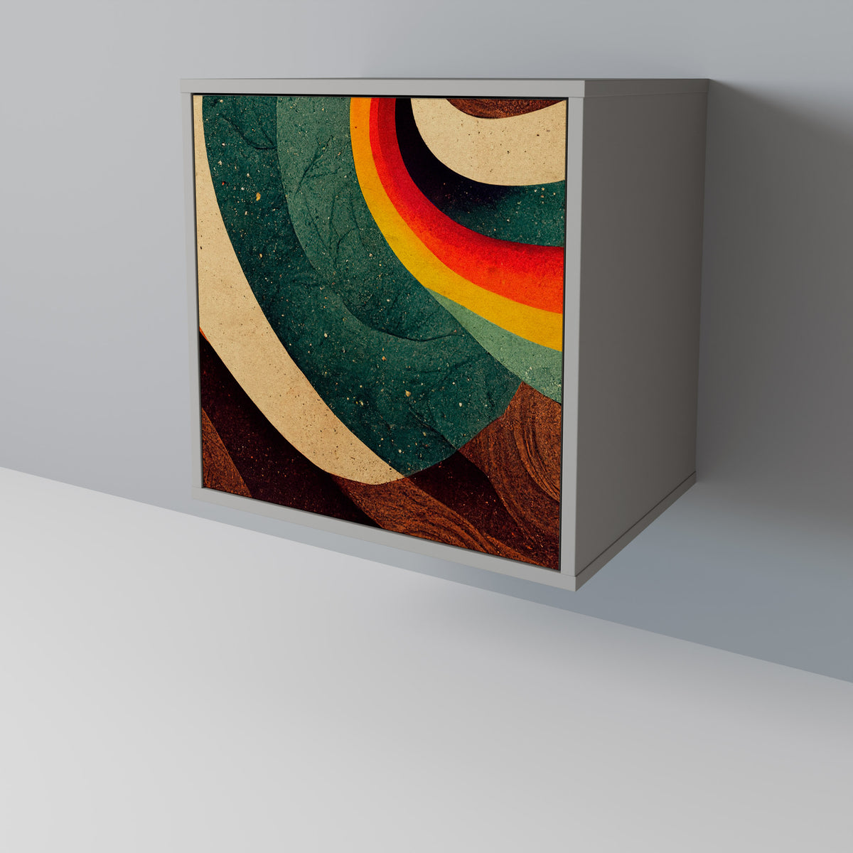 COLORFUL STRANDS 1-Door Sideboard