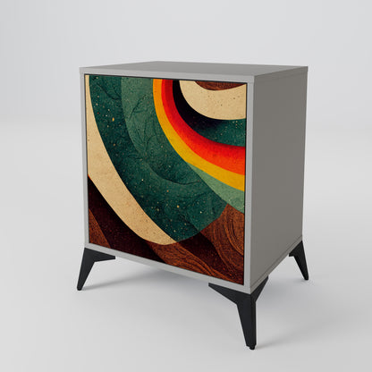 COLORFUL STRANDS 1-Door Sideboard