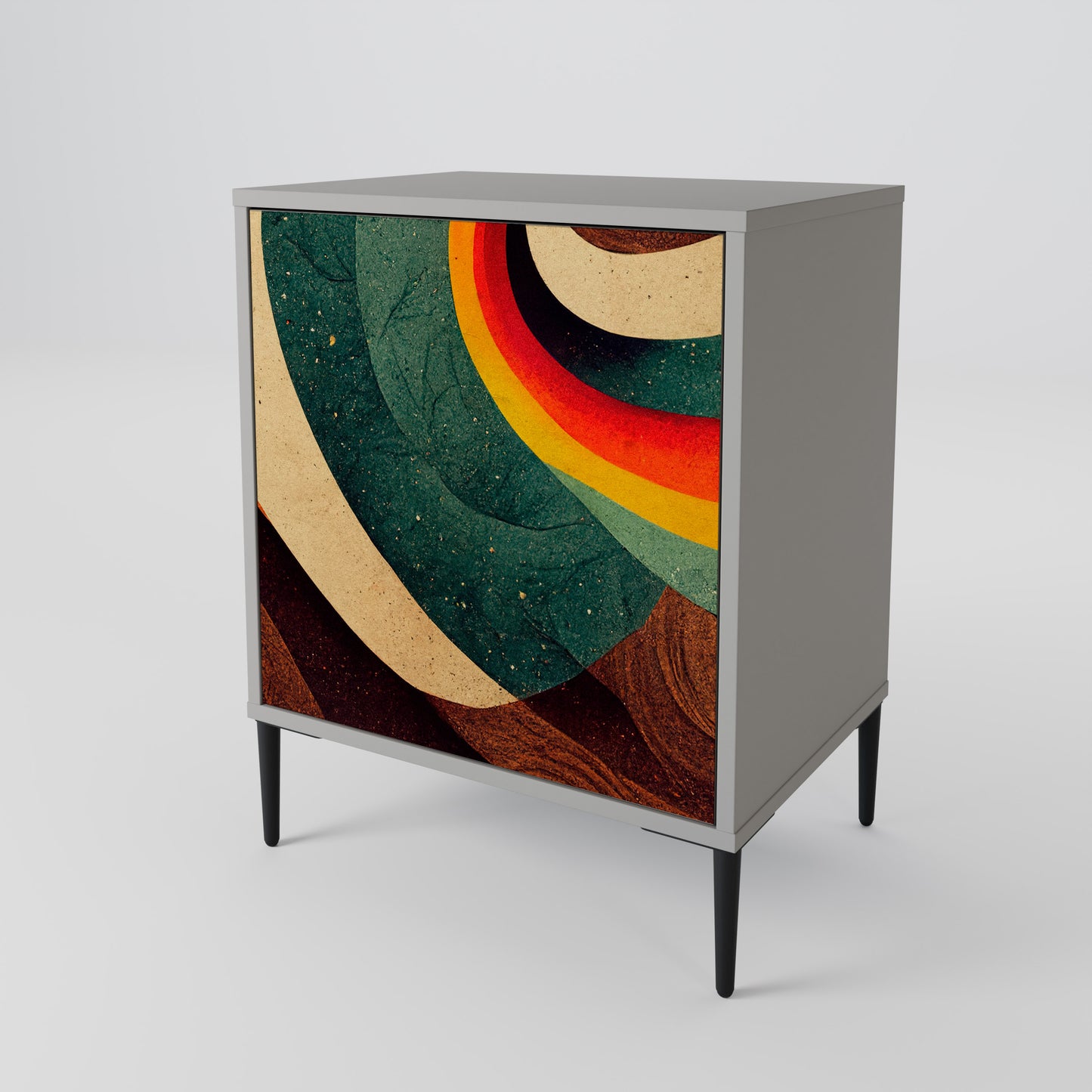 COLORFUL STRANDS 1-Door Sideboard