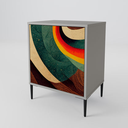 COLORFUL STRANDS 1-Door Sideboard