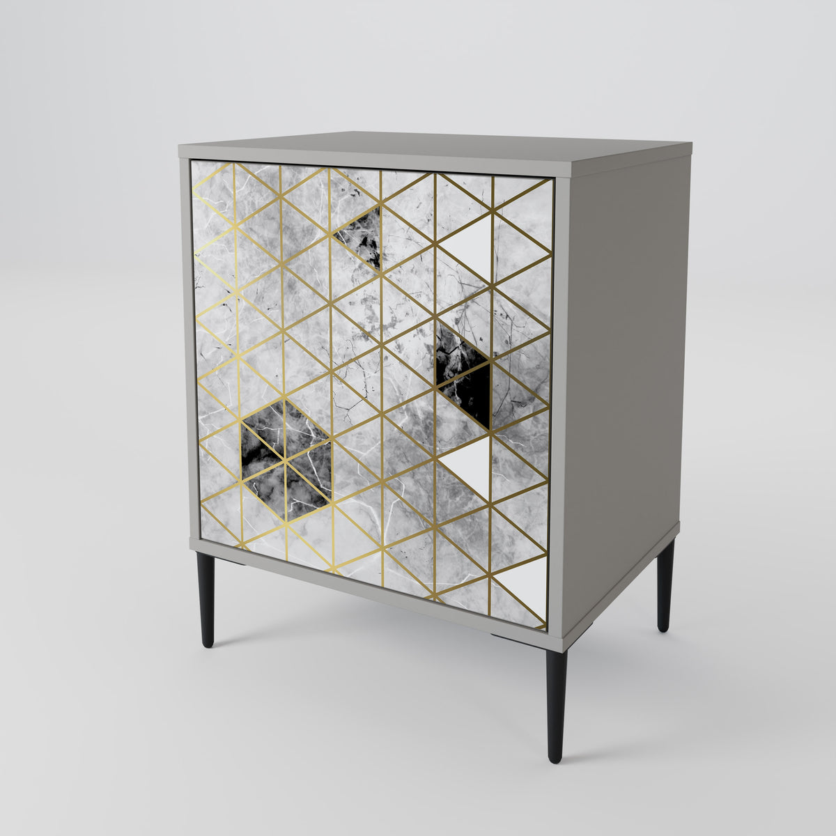 ASHEN ARIA 1-Door Sideboard