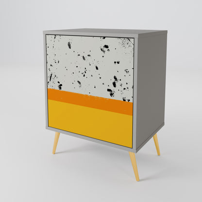 DYED BY ORANGE 1-Door Sideboard