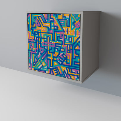 MEMORIES MAP 1-Door Sideboard