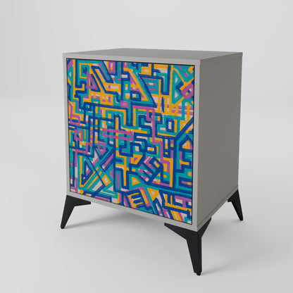 MEMORIES MAP 1-Door Sideboard