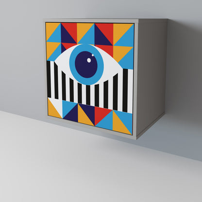 ABSTRACTION AND GEOMETRY 1-Door Sideboard
