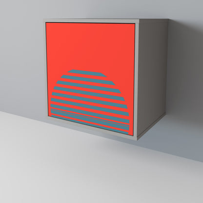 RISING GEOMETRY STARS 1-Door Sideboard