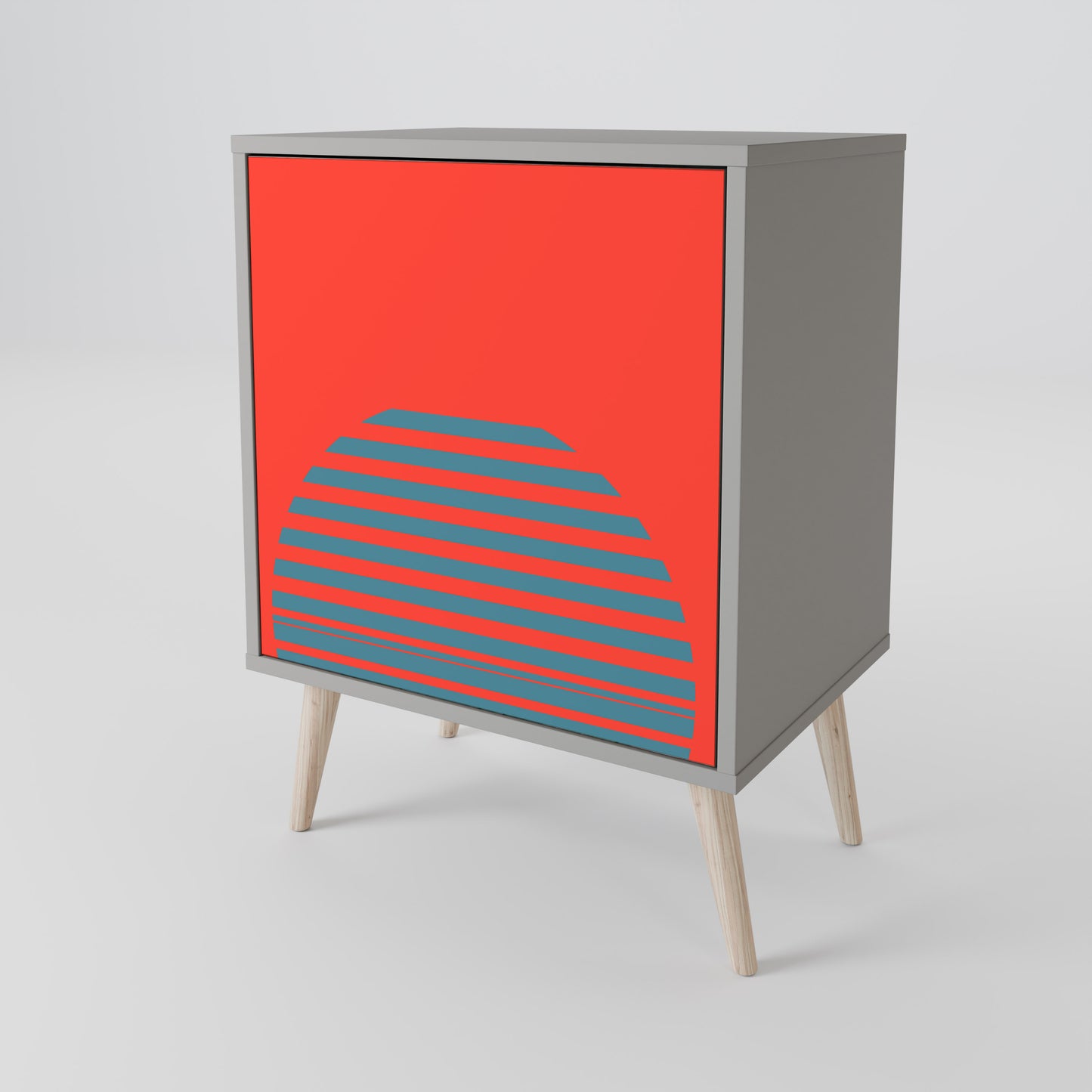 RISING GEOMETRY STARS 1-Door Sideboard