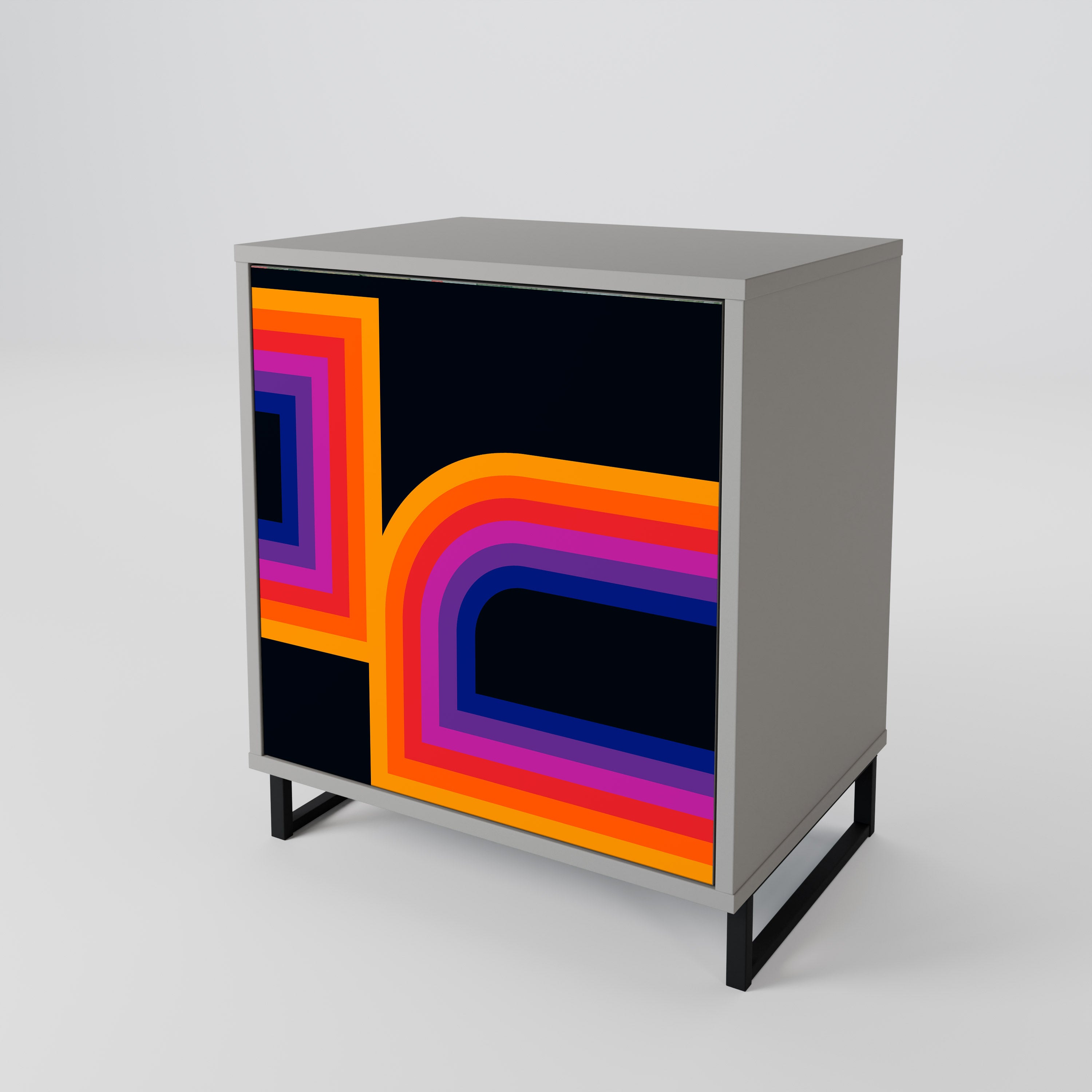 BLINDED BY THE LIGHTS 1-Door Sideboard