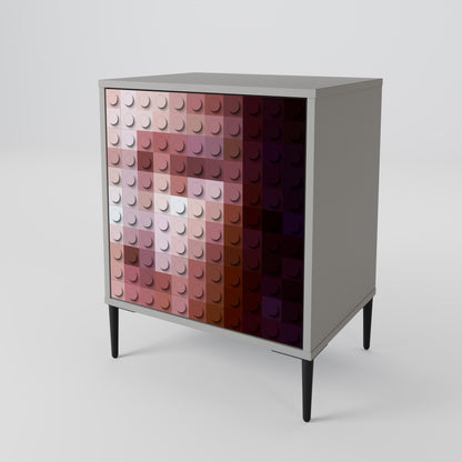 CONSTRUCTIVE ART 1-Door Sideboard