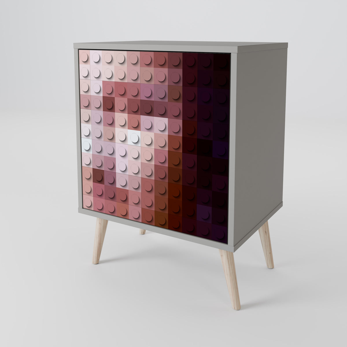 CONSTRUCTIVE ART 1-Door Sideboard