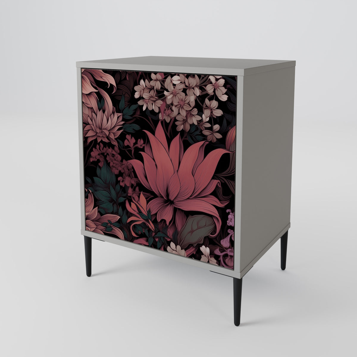 FLORAL WHISPER 1-Door Sideboard