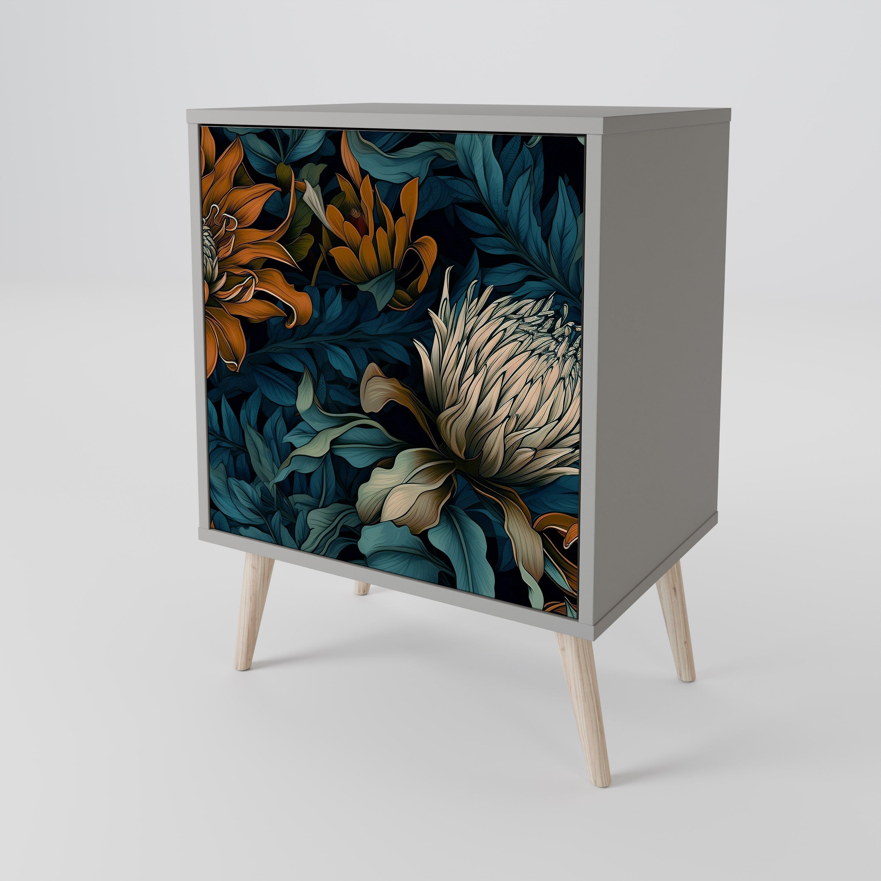 MORNING BLOOM 1-Door Sideboard