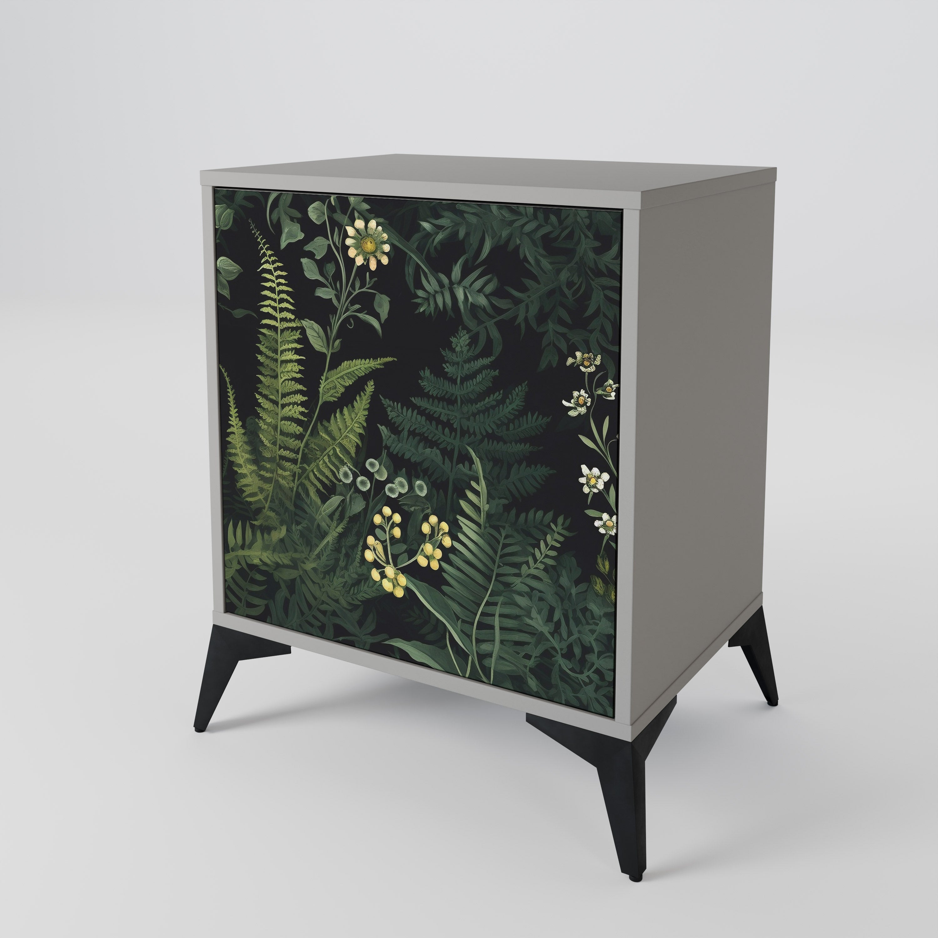 FERN FLOWERS 1-Door Sideboard