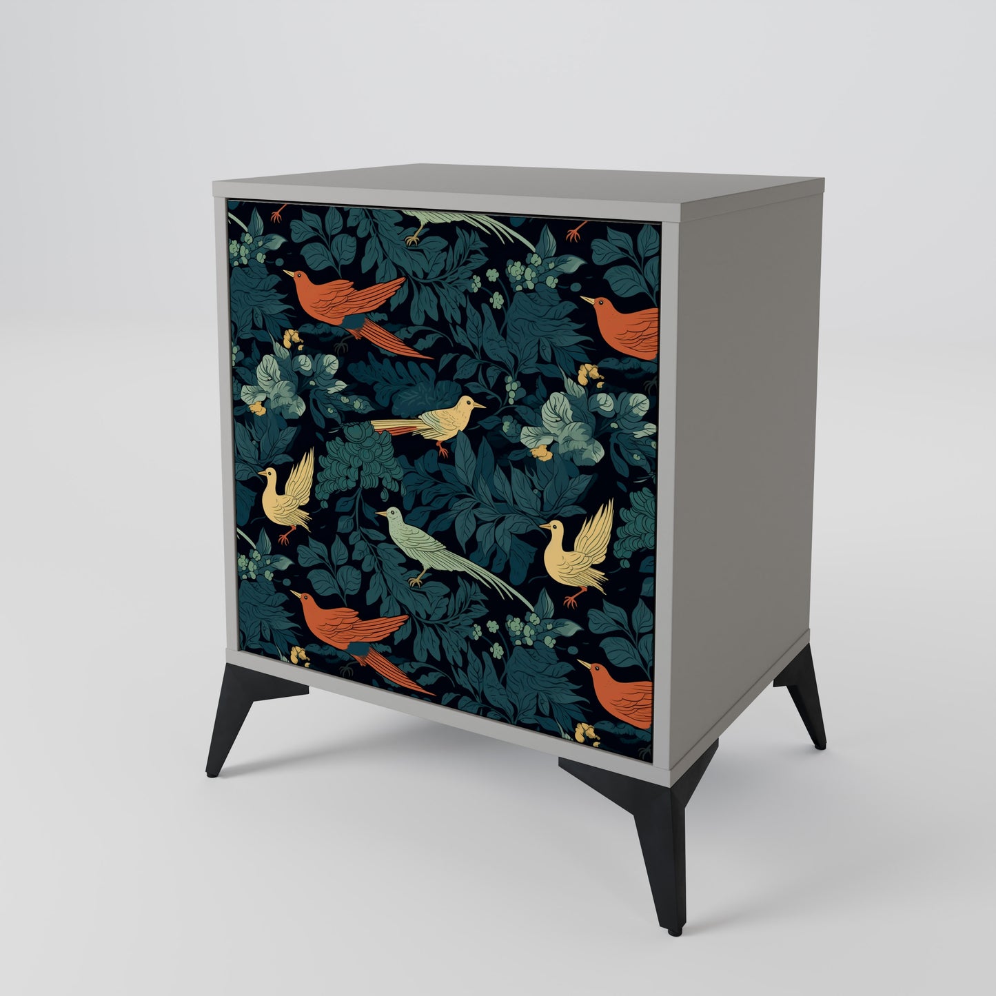 FOWL ORNAMENT 1-Door Sideboard