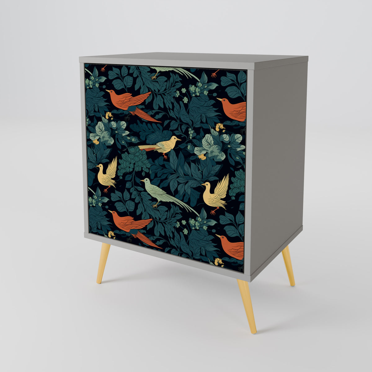 FOWL ORNAMENT 1-Door Sideboard