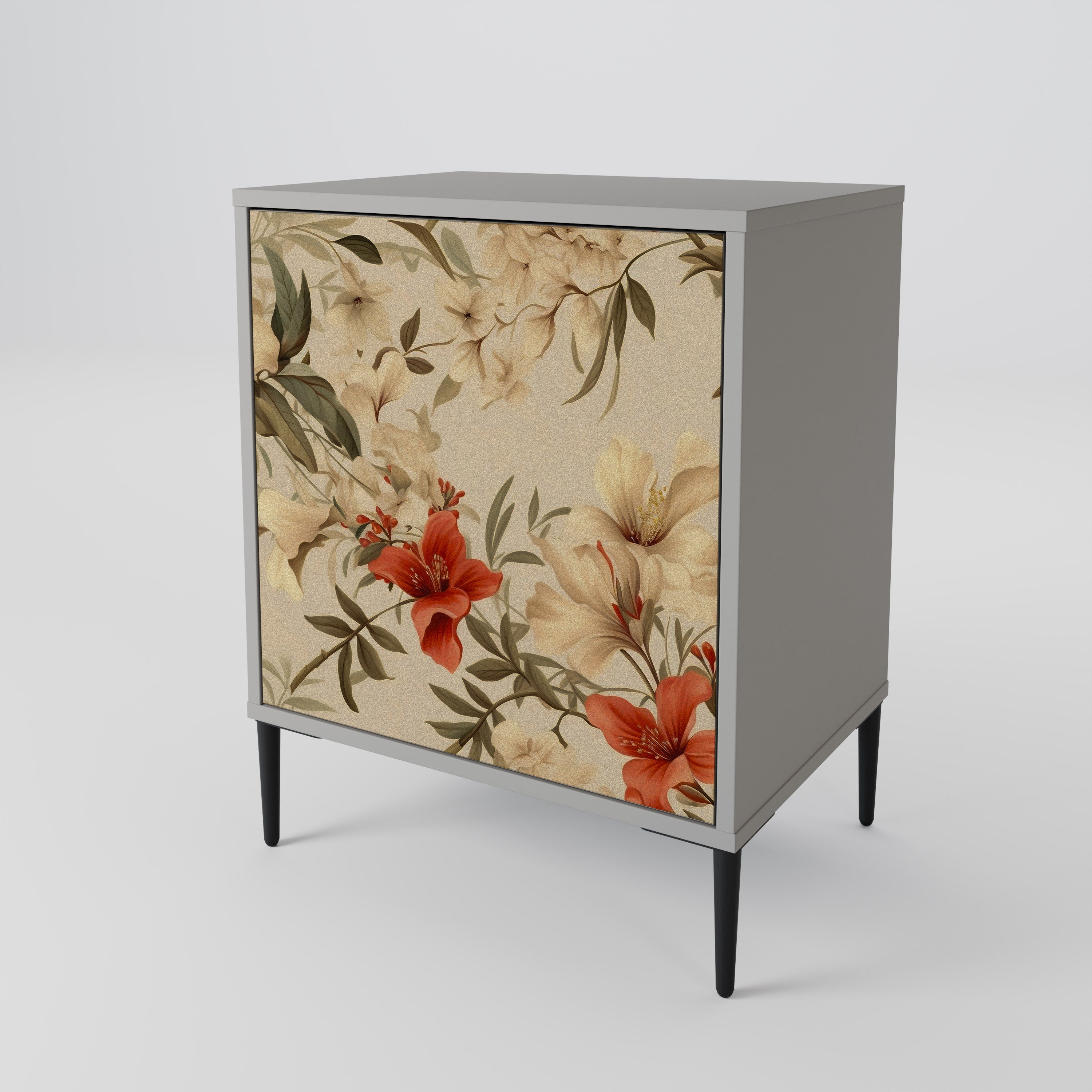 BLOOMING HARMONY 1-Door Sideboard