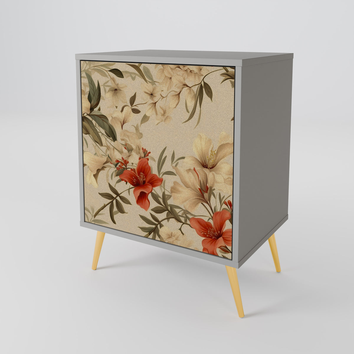 BLOOMING HARMONY 1-Door Sideboard