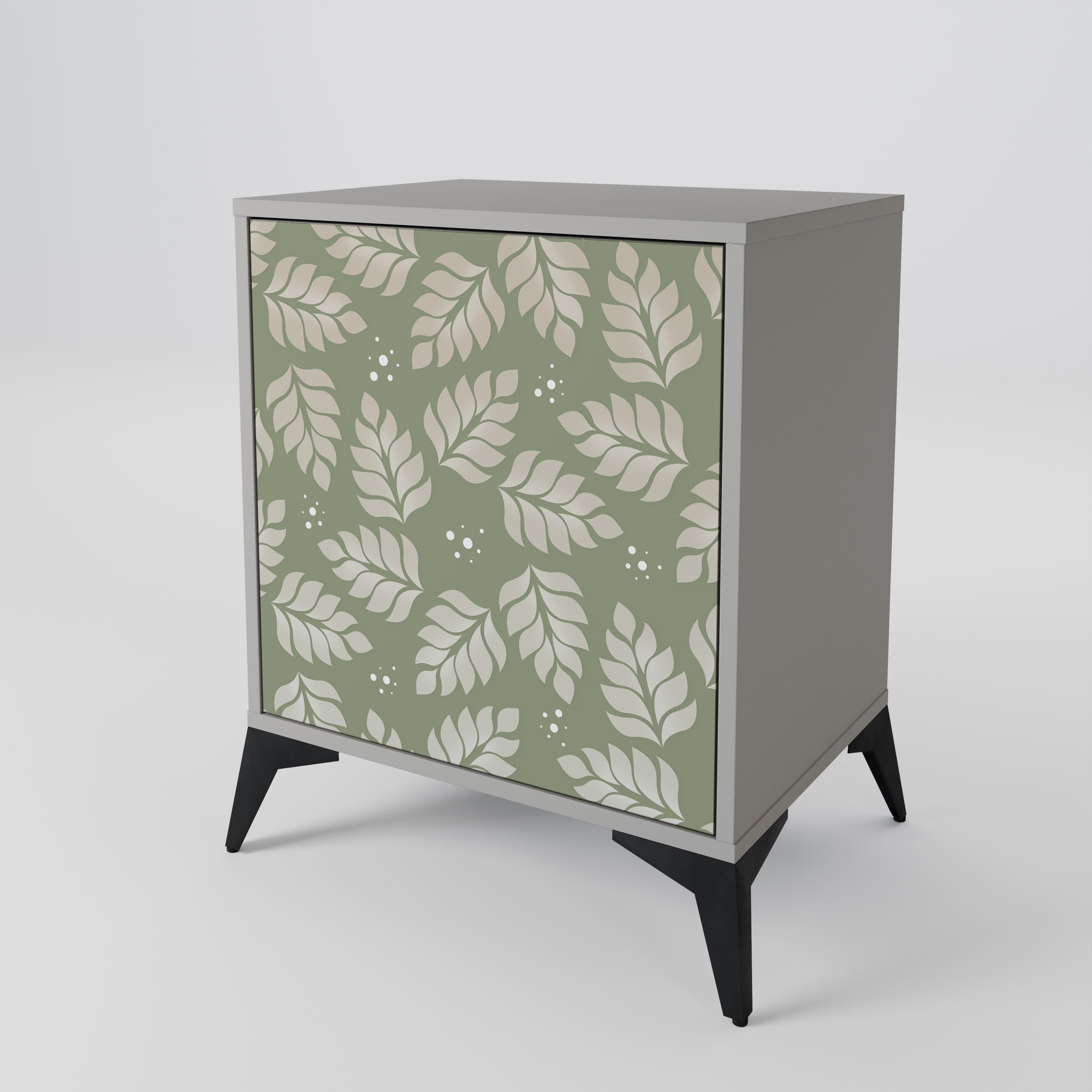 LEAVES ON GREEN 1-Door Sideboard