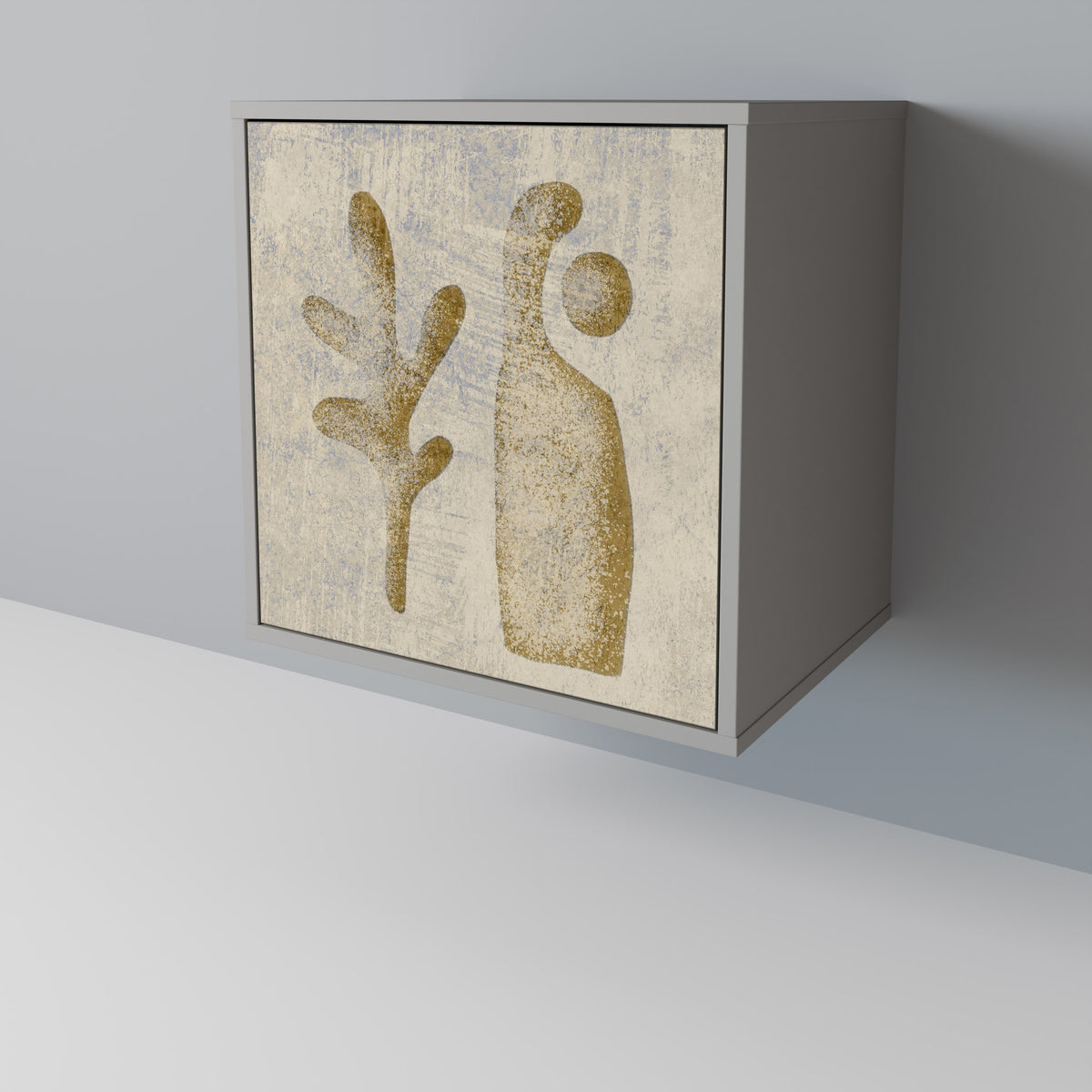 SAND SCULPTURES 1-Door Sideboard