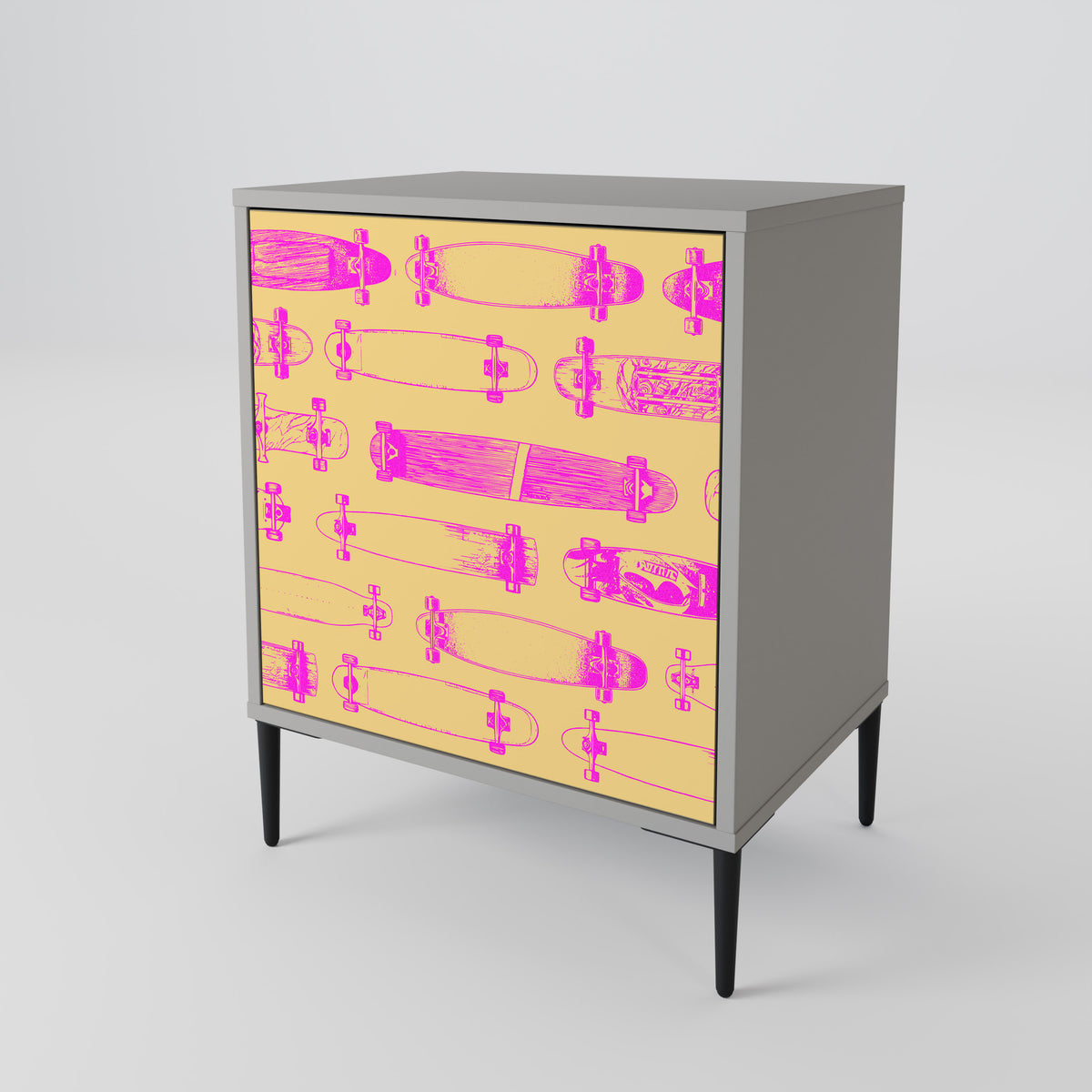 SKATEBOARD ARTISTRY 1-Door Sideboard