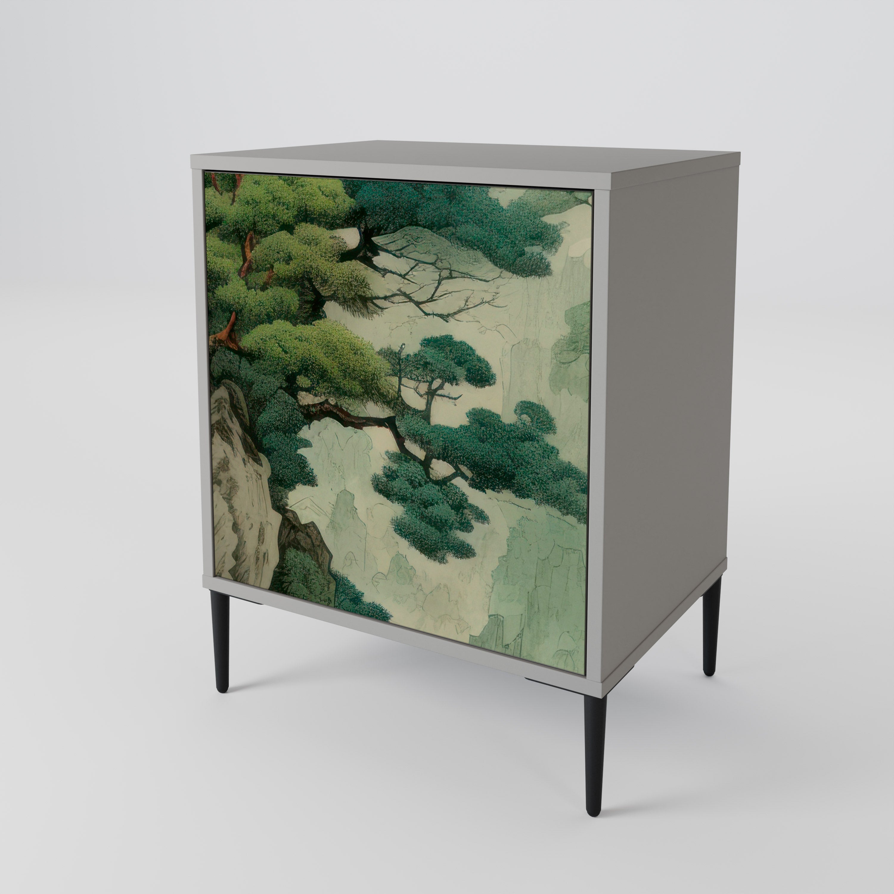 VERDURE ABYSS 1-Door Sideboard