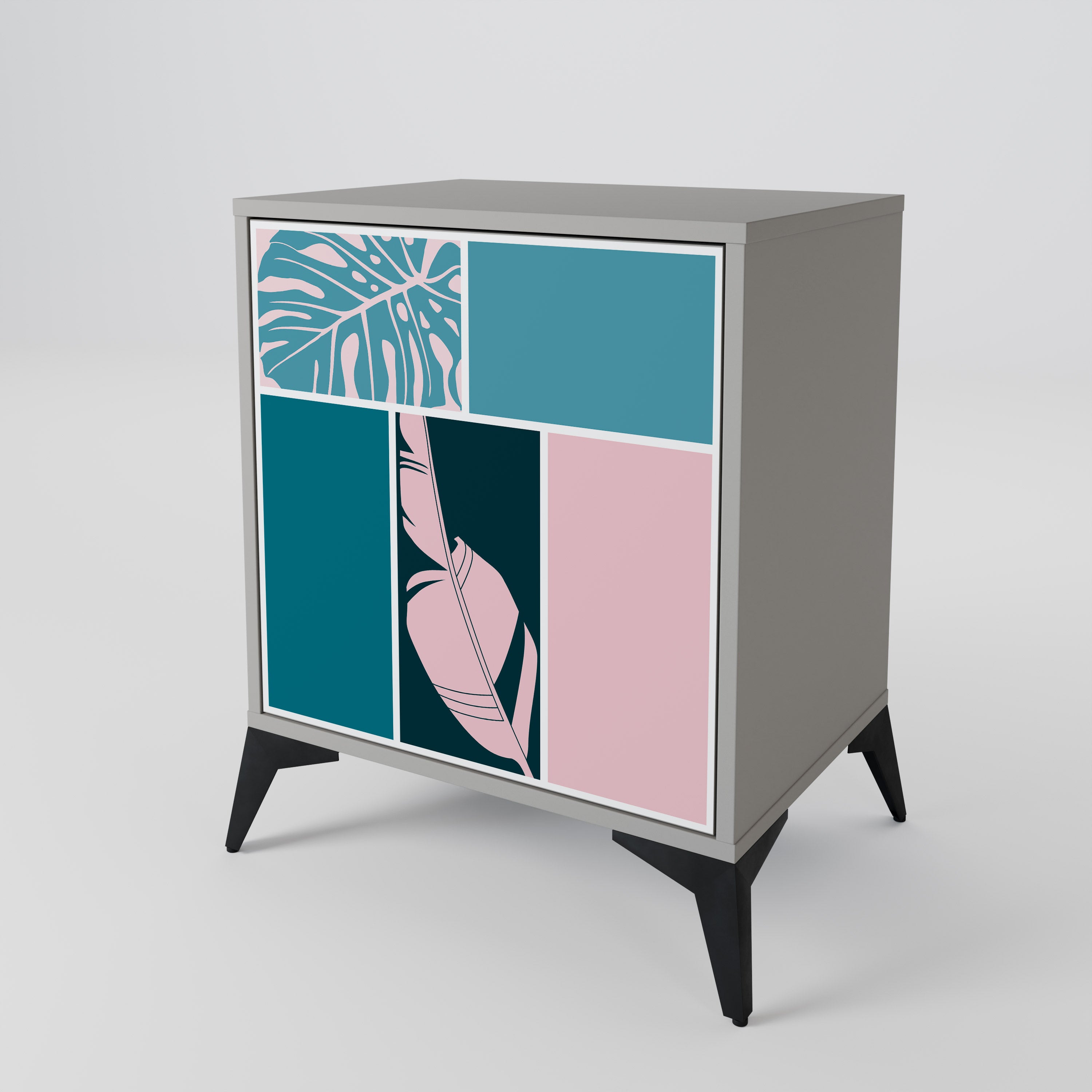 COMBINATION OF SHAPES 1-Door Sideboard