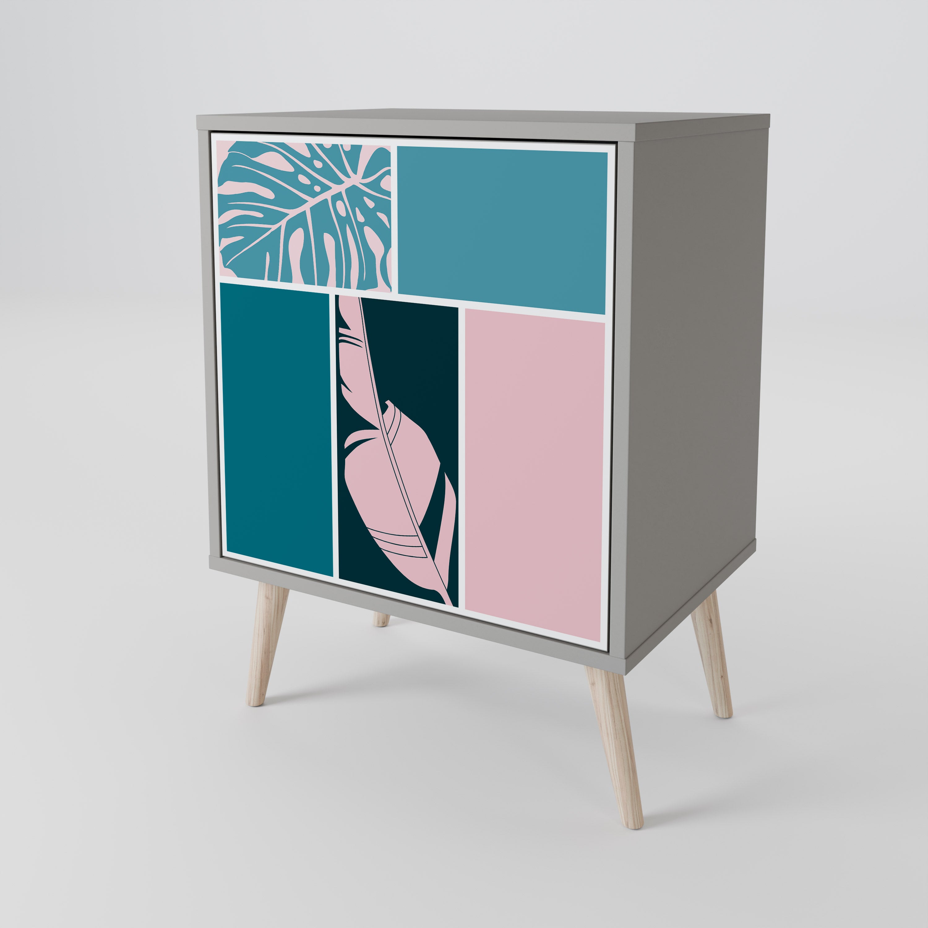 COMBINATION OF SHAPES 1-Door Sideboard