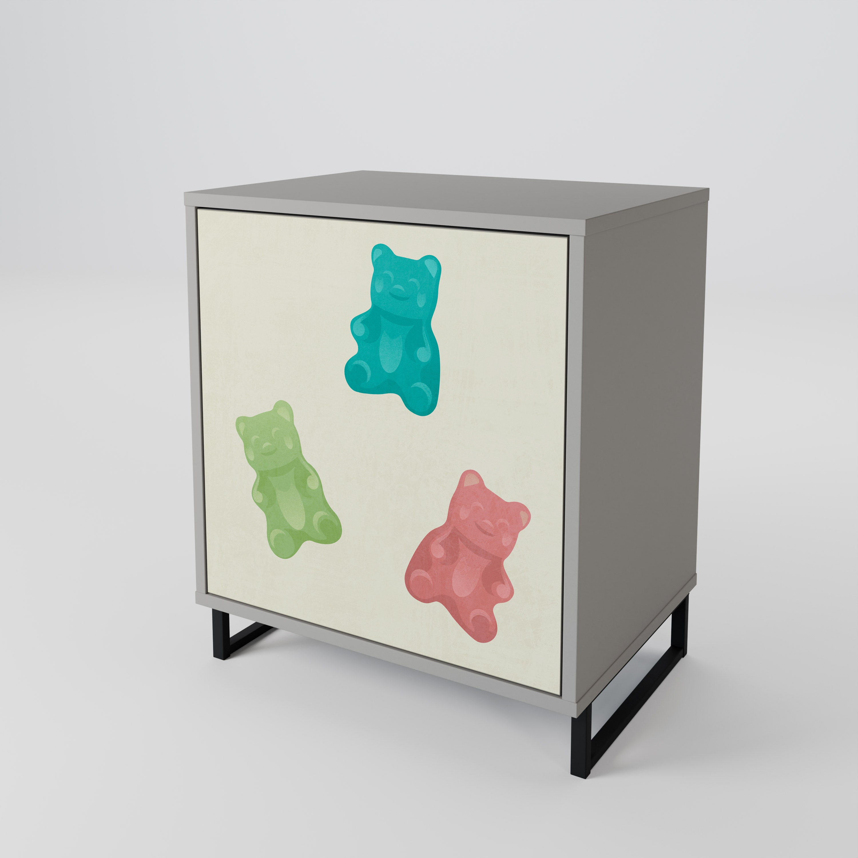 GUMMY BEARS 1-Door Sideboard