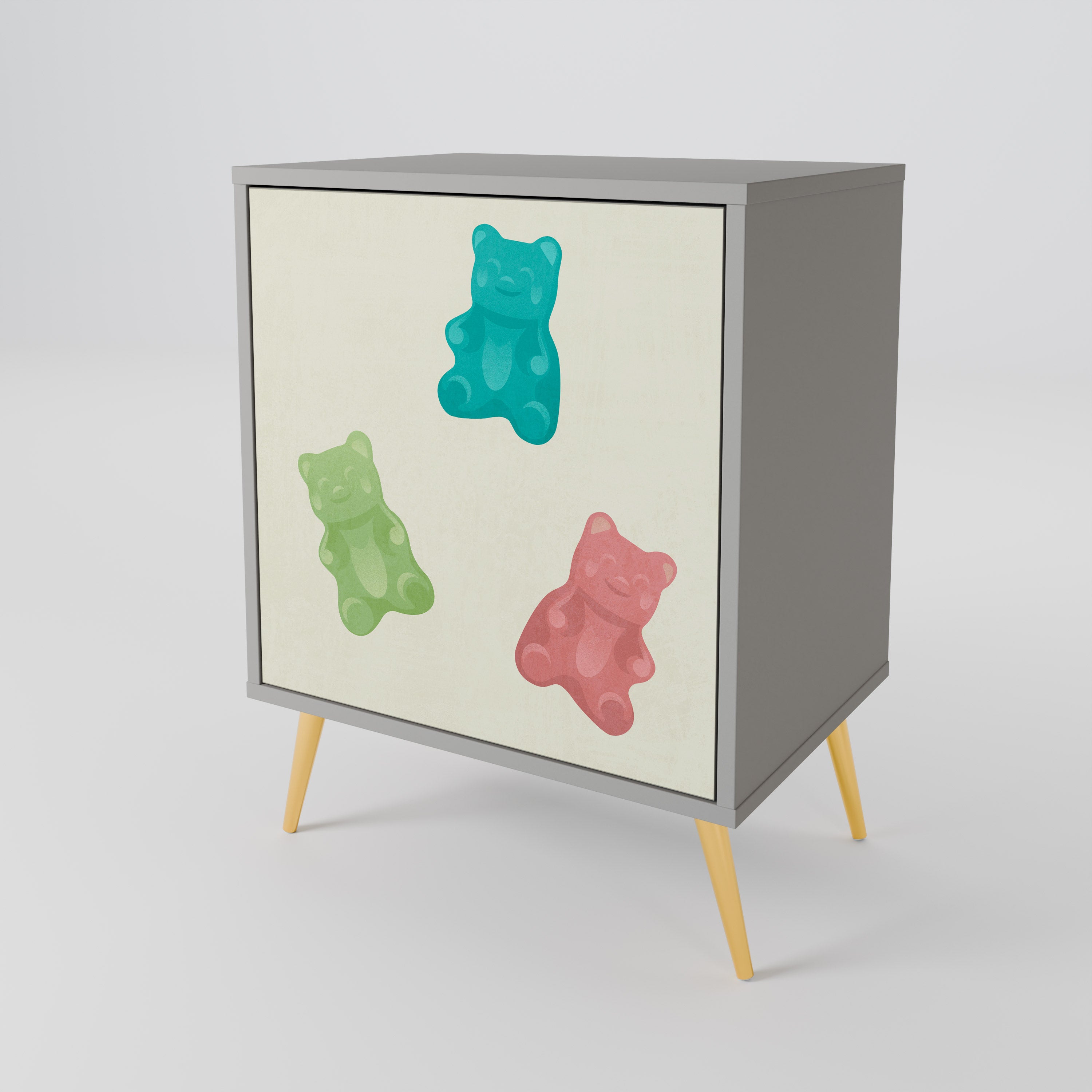 GUMMY BEARS 1-Door Sideboard