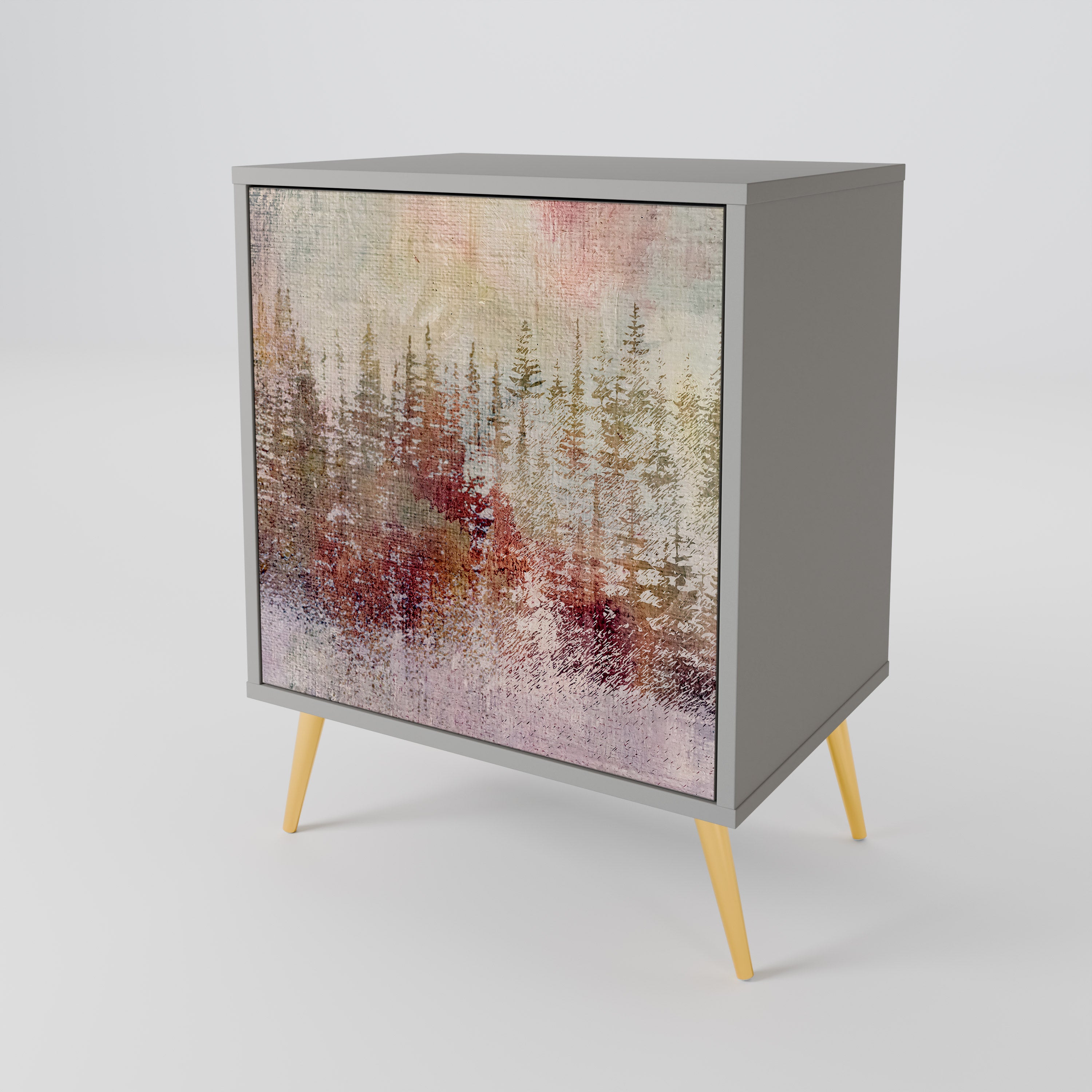 VEILED SUMMIT 1-Door Sideboard